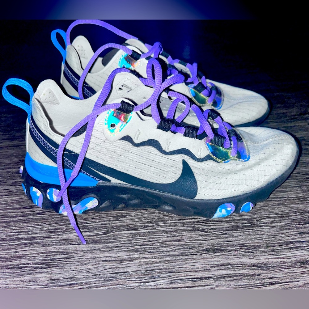 Nike React Element 55
Off Noir Blue